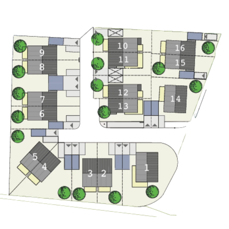 Lageplan Baugebiet Nittenau