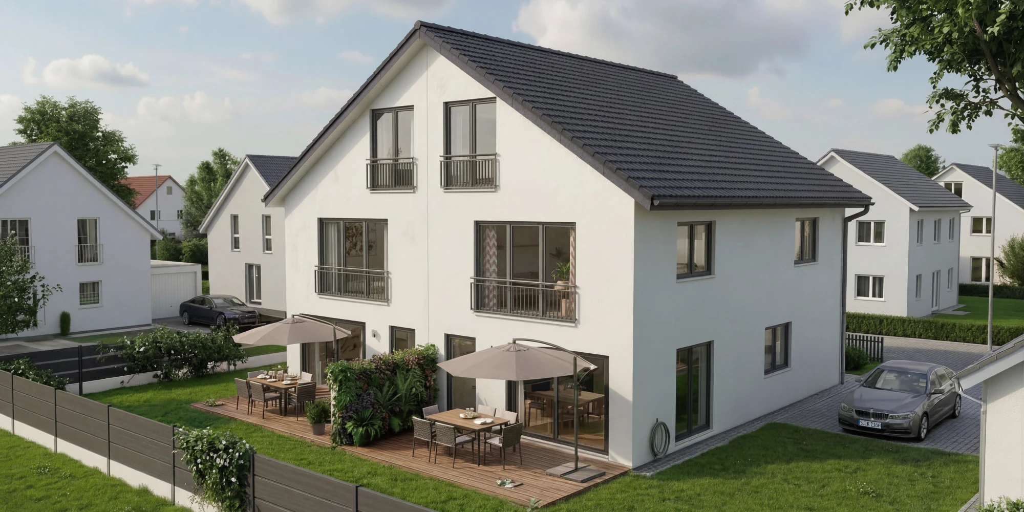 2 Doppelhaushälften in München-Denning