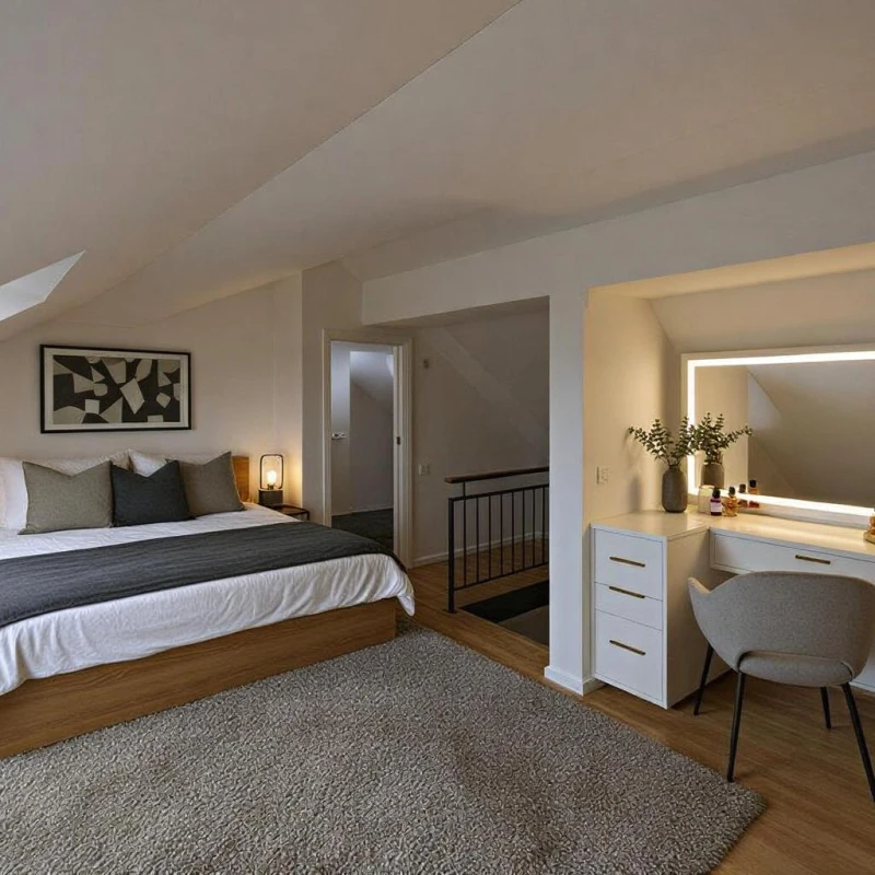 Schlafzimmer Visualisierung