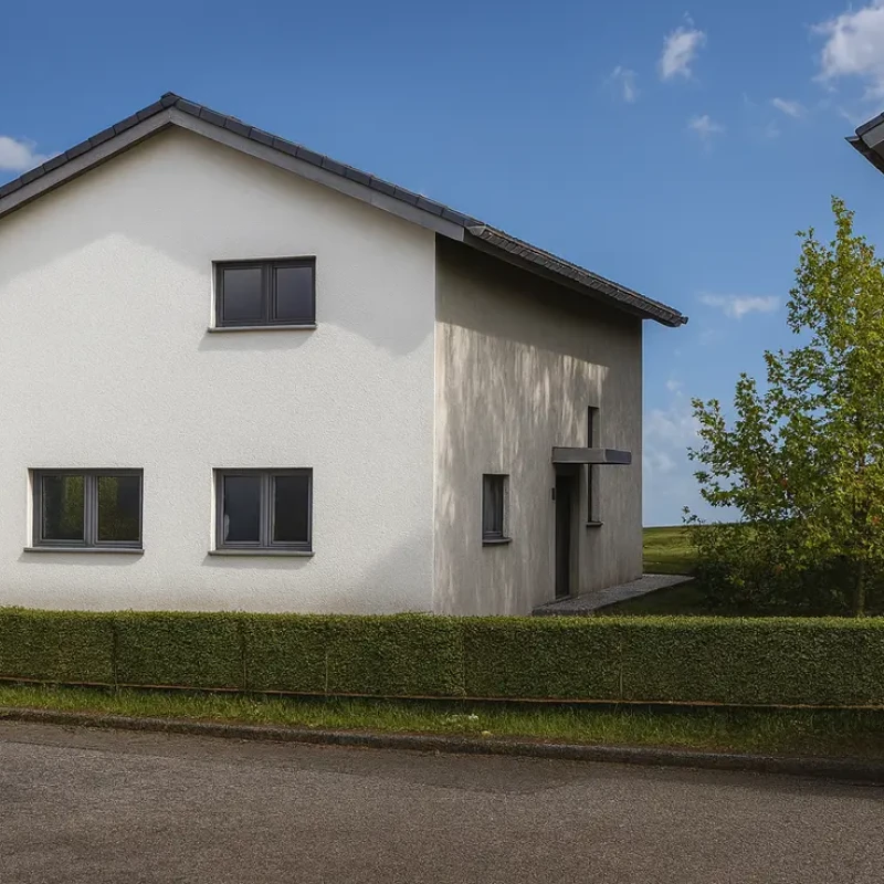 Einfamilienhaus Visualisierung