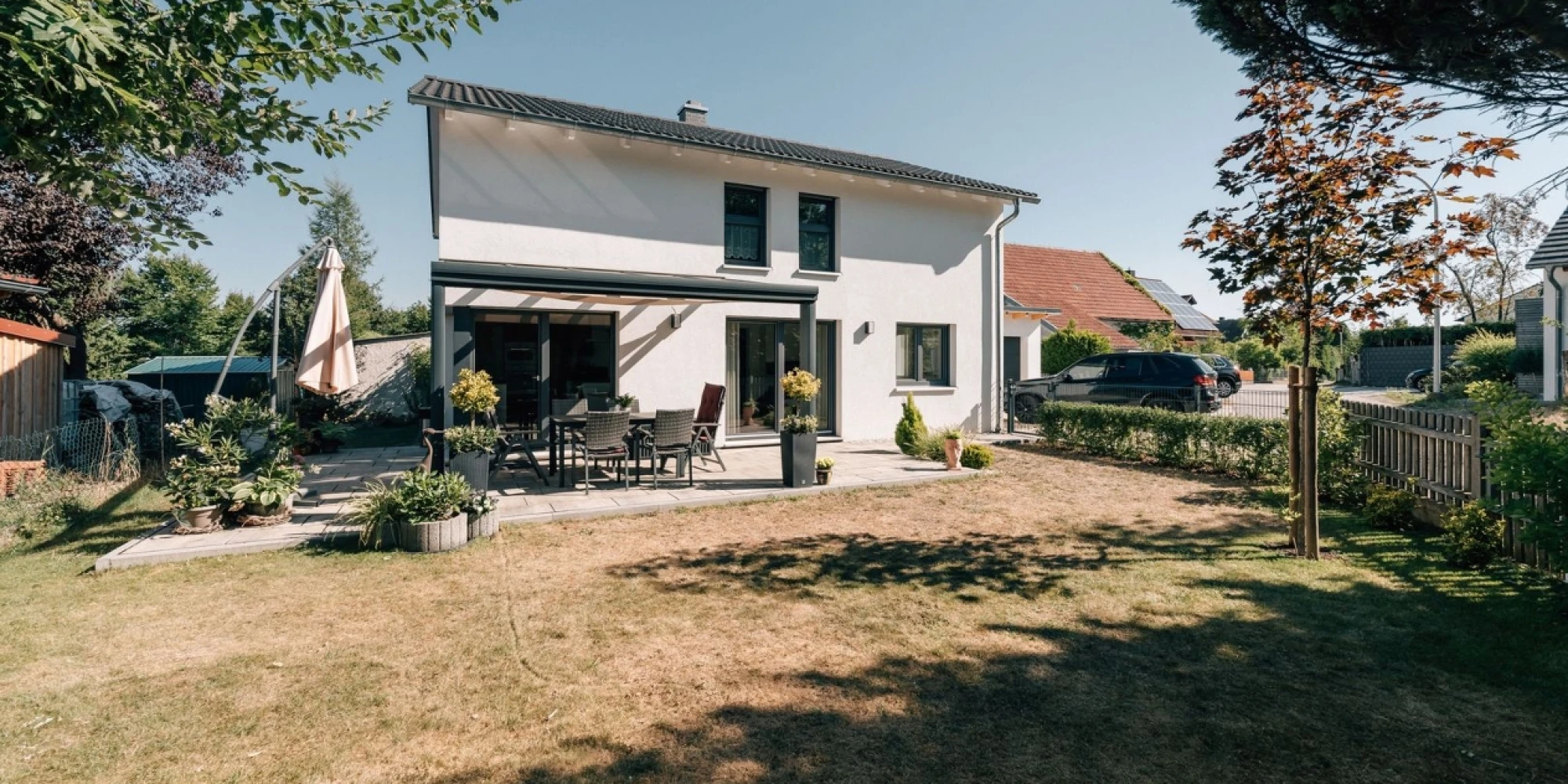 Land-Feeling: Ein modernes Creativ-Haus in ländlicher Lage